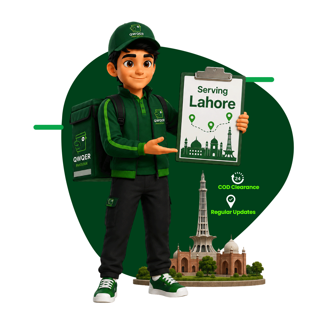 QWQER Logistics Services in Lahore, Logistics company Lahore, Pakistan